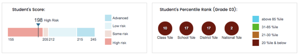 Progress Monitoring Math Graph